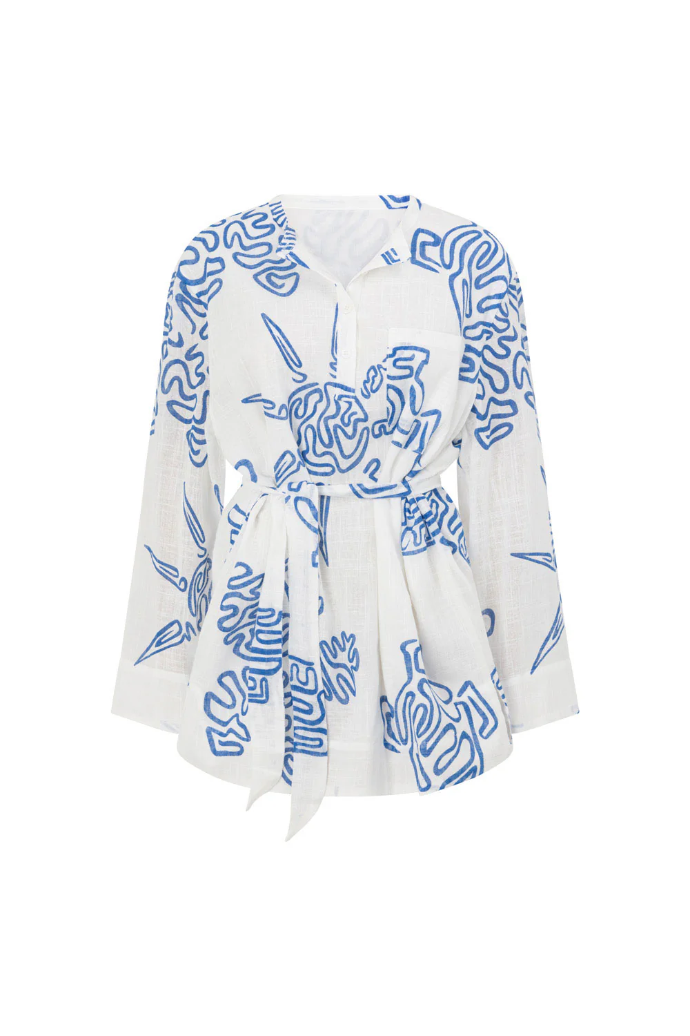 SAMPLE-Ali Dress - Evoke Blue - Image 6