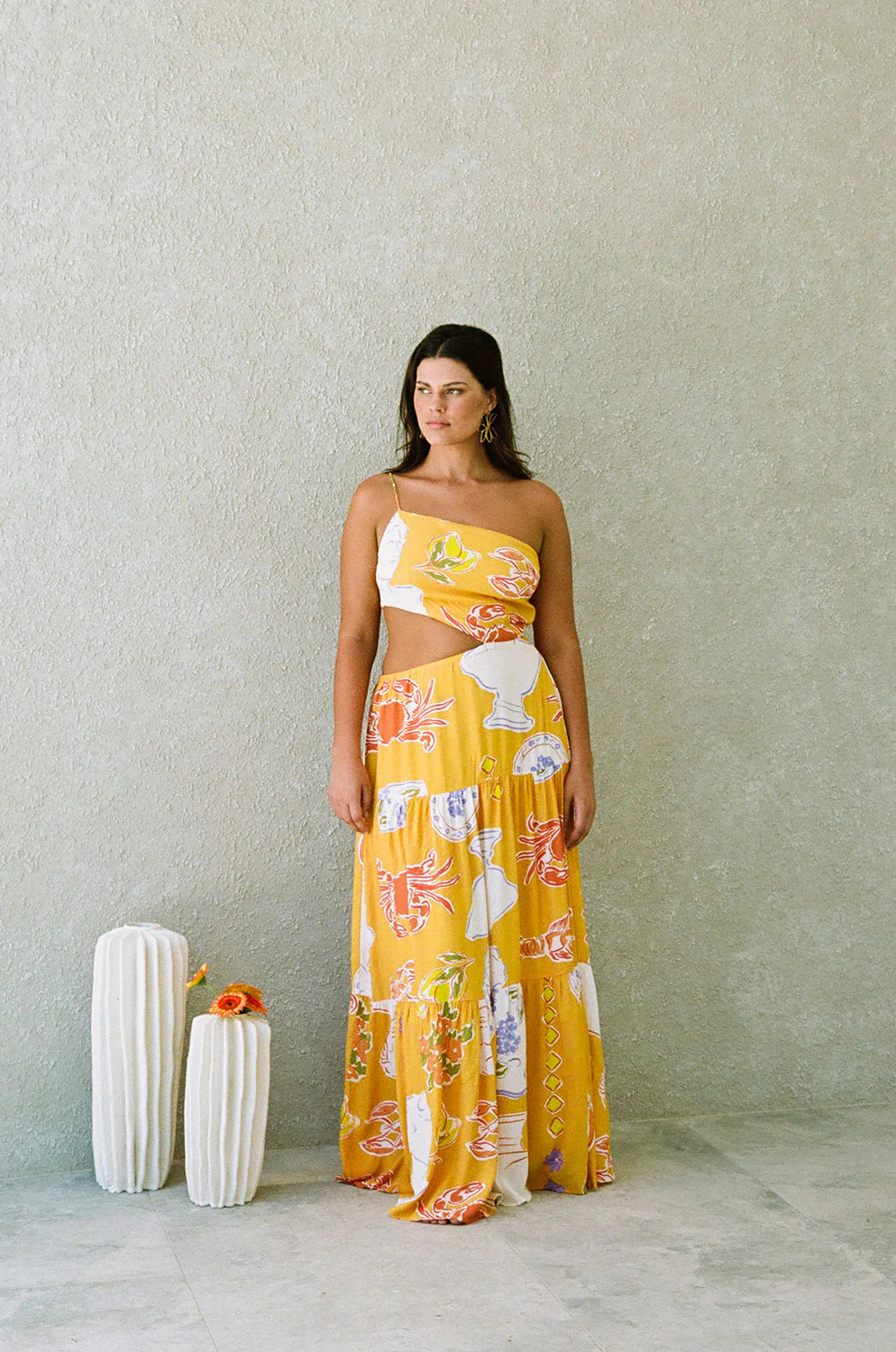 SAMPLE-Aliza Dress - Ciao Yellow - Image 4