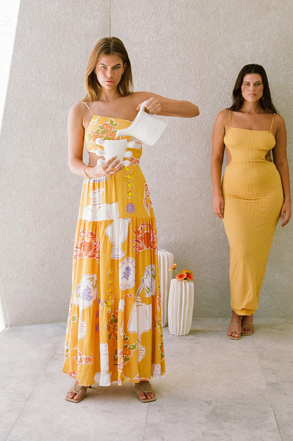 SAMPLE-Aliza Dress - Ciao Yellow - Image 9
