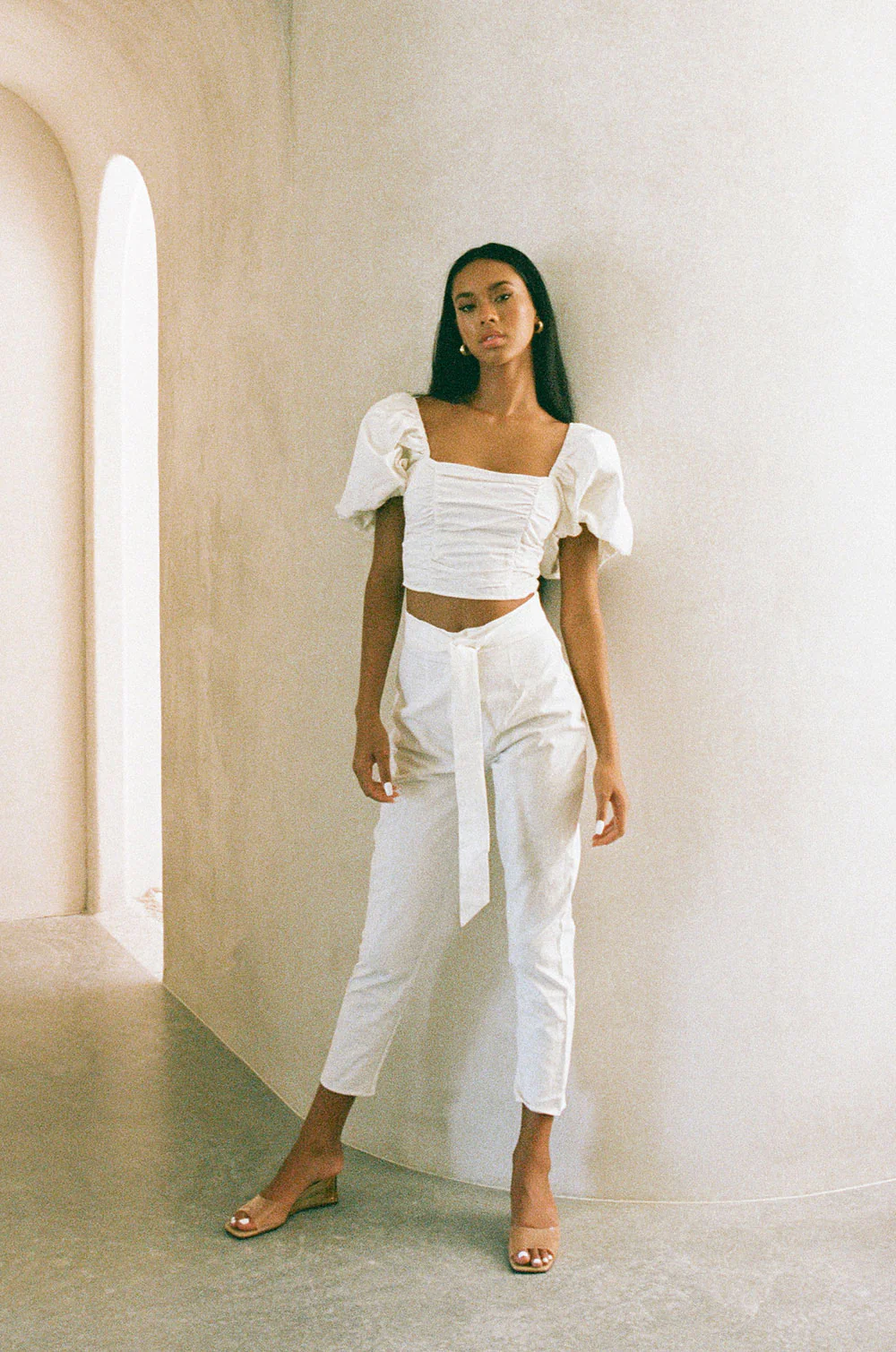 SAMPLE-Amari Top - White - Image 4
