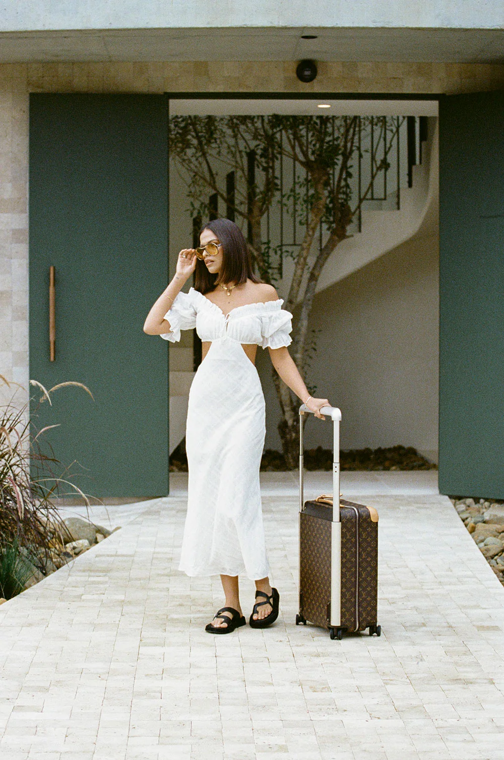 SAMPLE-Amelda Midi Dress - Image 4