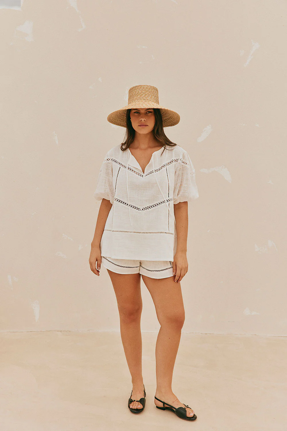SAMPLE-Amelia Top - white - Image 3