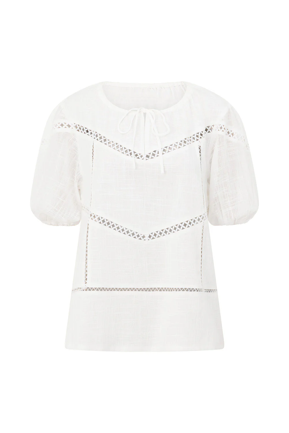 SAMPLE-Amelia Top - white - Image 6