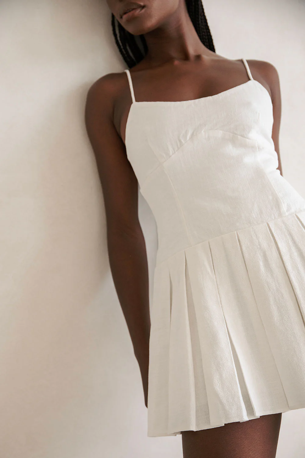 SAMPLE-Angelica Dress - White - Image 5