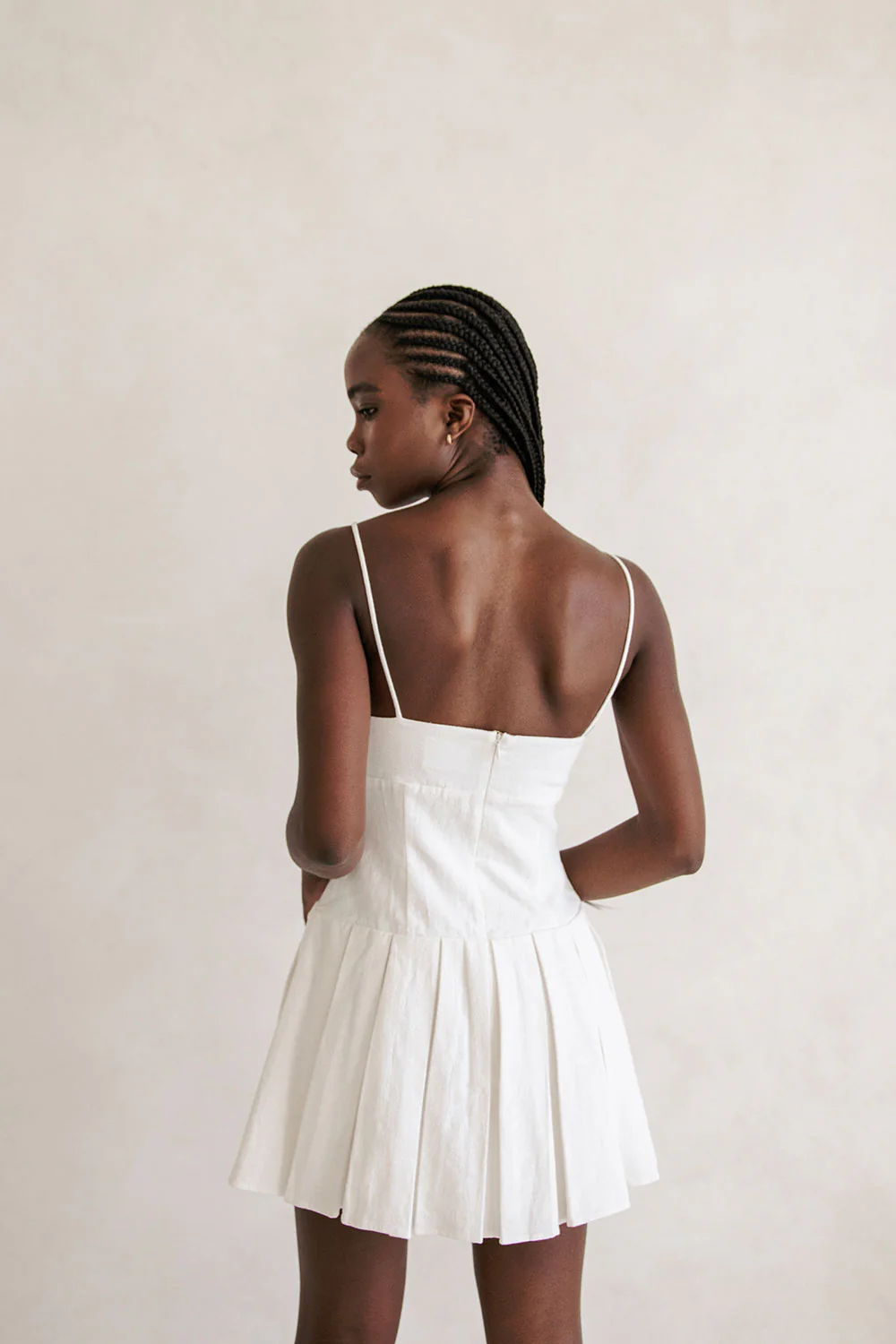 SAMPLE-Angelica Dress - White - Image 6