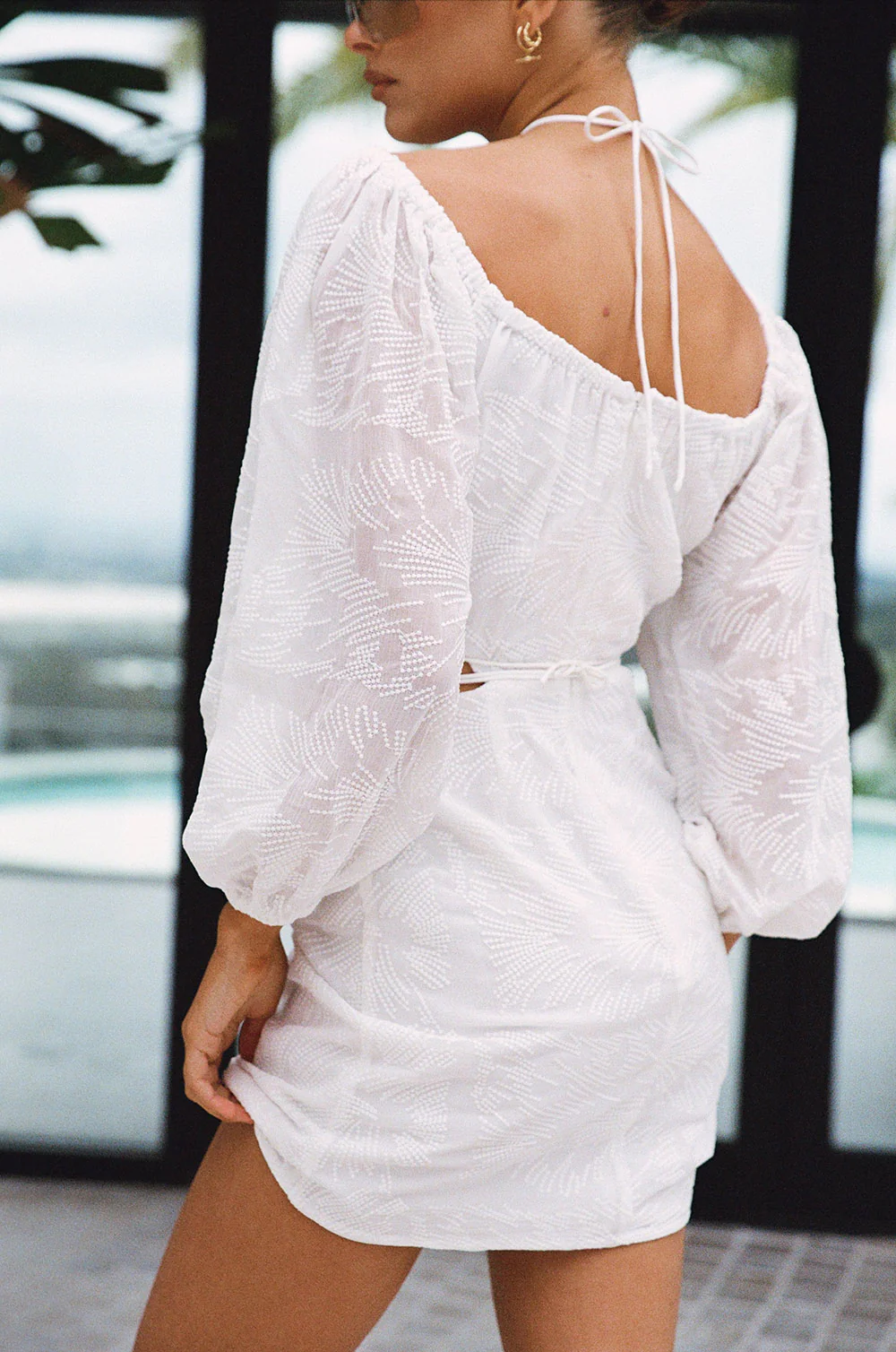 SAMPLE-Anita Off Shoulder Dress - Image 4