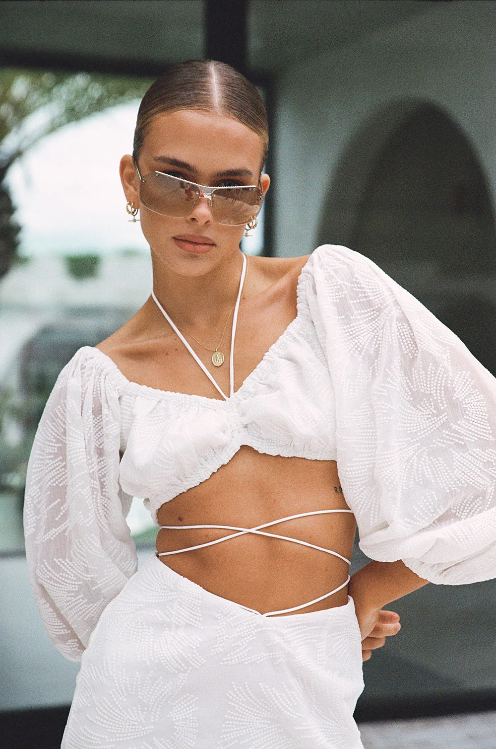 SAMPLE-Anita Off Shoulder Dress - Image 6