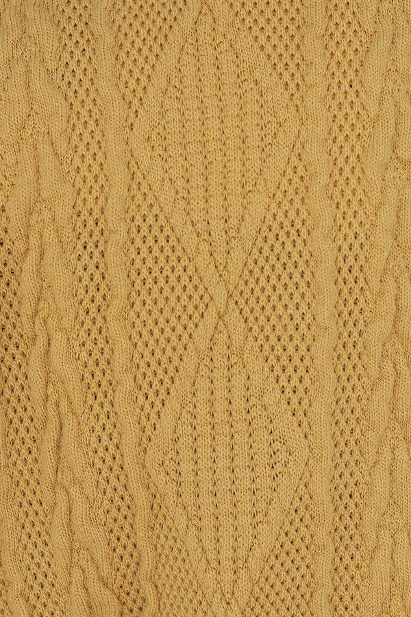 SAMPLE-Archer Tee - Tan Cable - Image 9