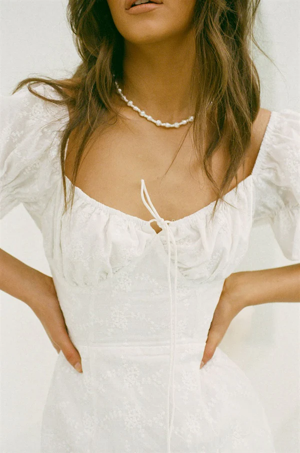 SAMPLE-Ariana Dress - Embroidered - Image 2