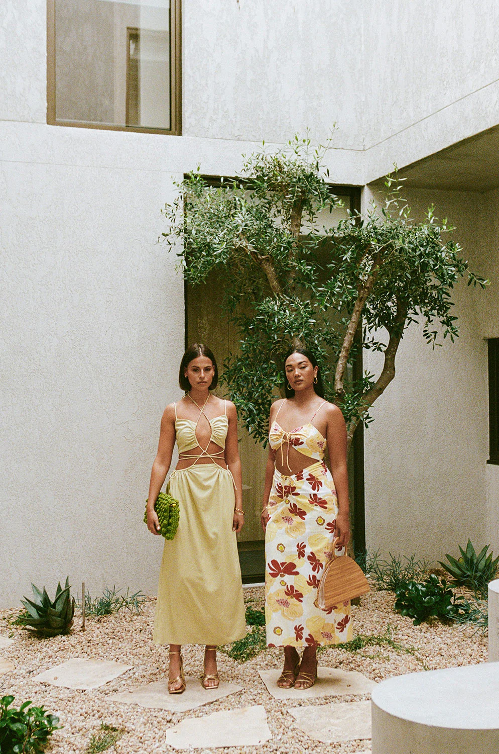 SAMPLE-Aster Cutout Dress - Dusk Lily - Image 9
