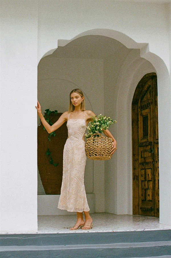SAMPLE-Aviera Midi Dress - Image 2