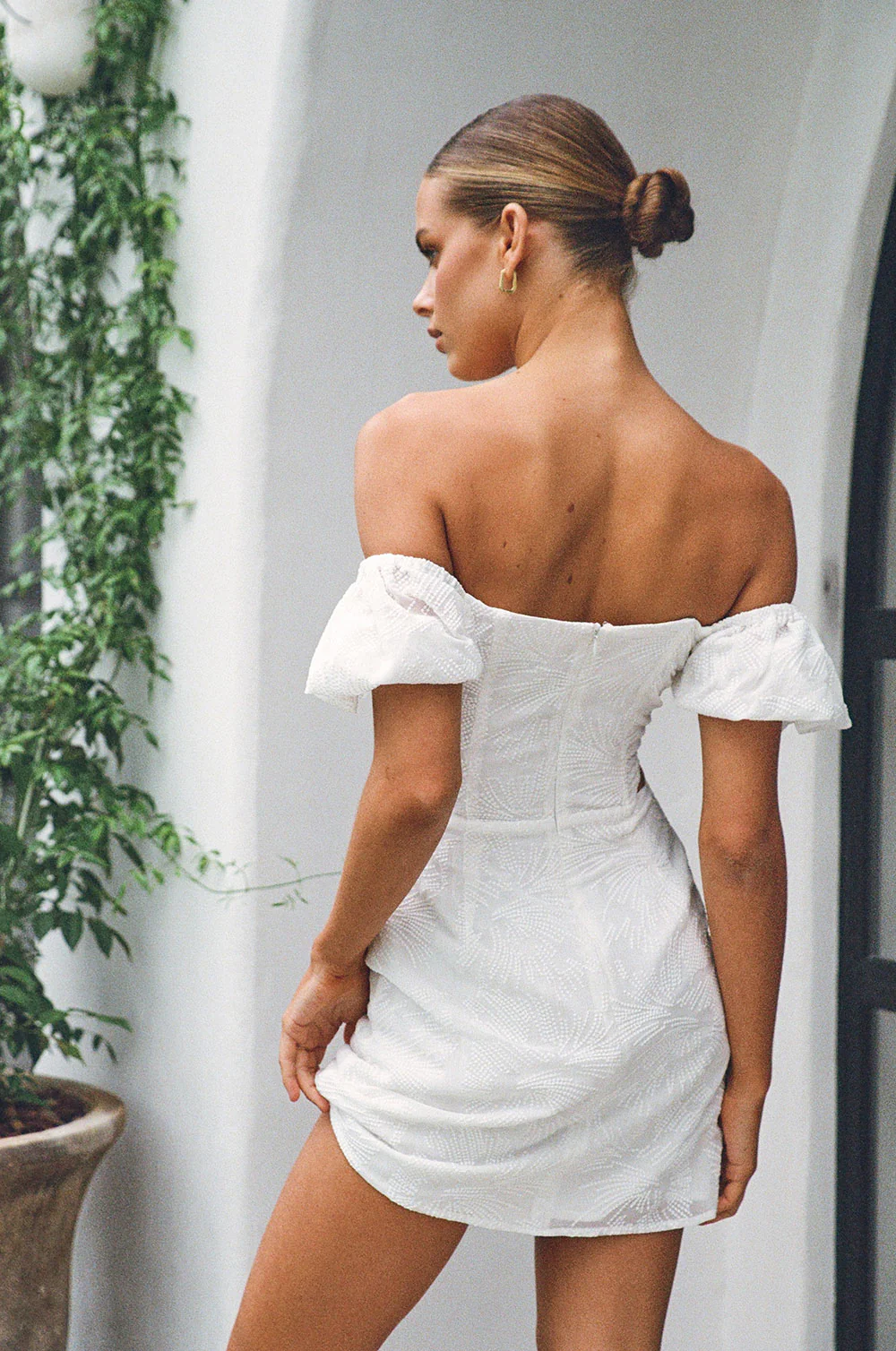 SAMPLE-Azzurra Cutout Dress - Image 5