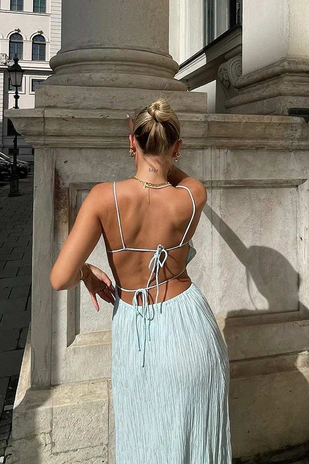 SAMPLE-Backless Annalise Dress - Image 2