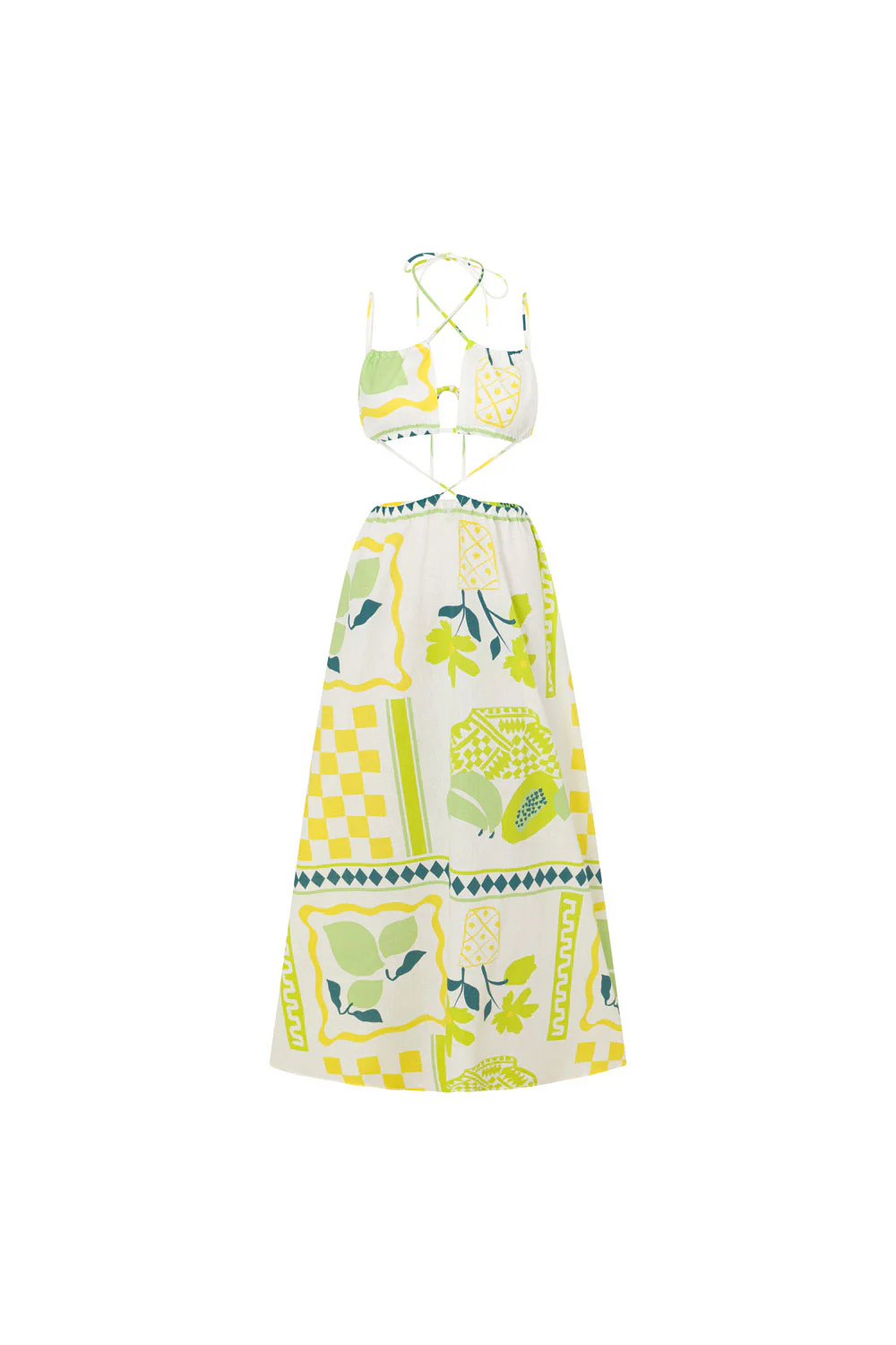 SAMPLE-Backless Vita Dress - Prego Verde - Image 5