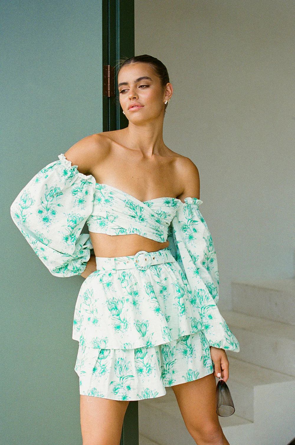 SAMPLE-Backless Zoe Top - Tulip Floral - Image 3