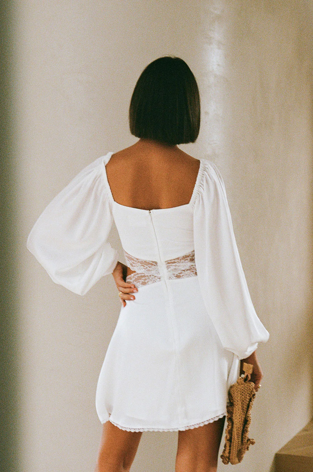 SAMPLE-Carmen Cutout Dress - Image 5