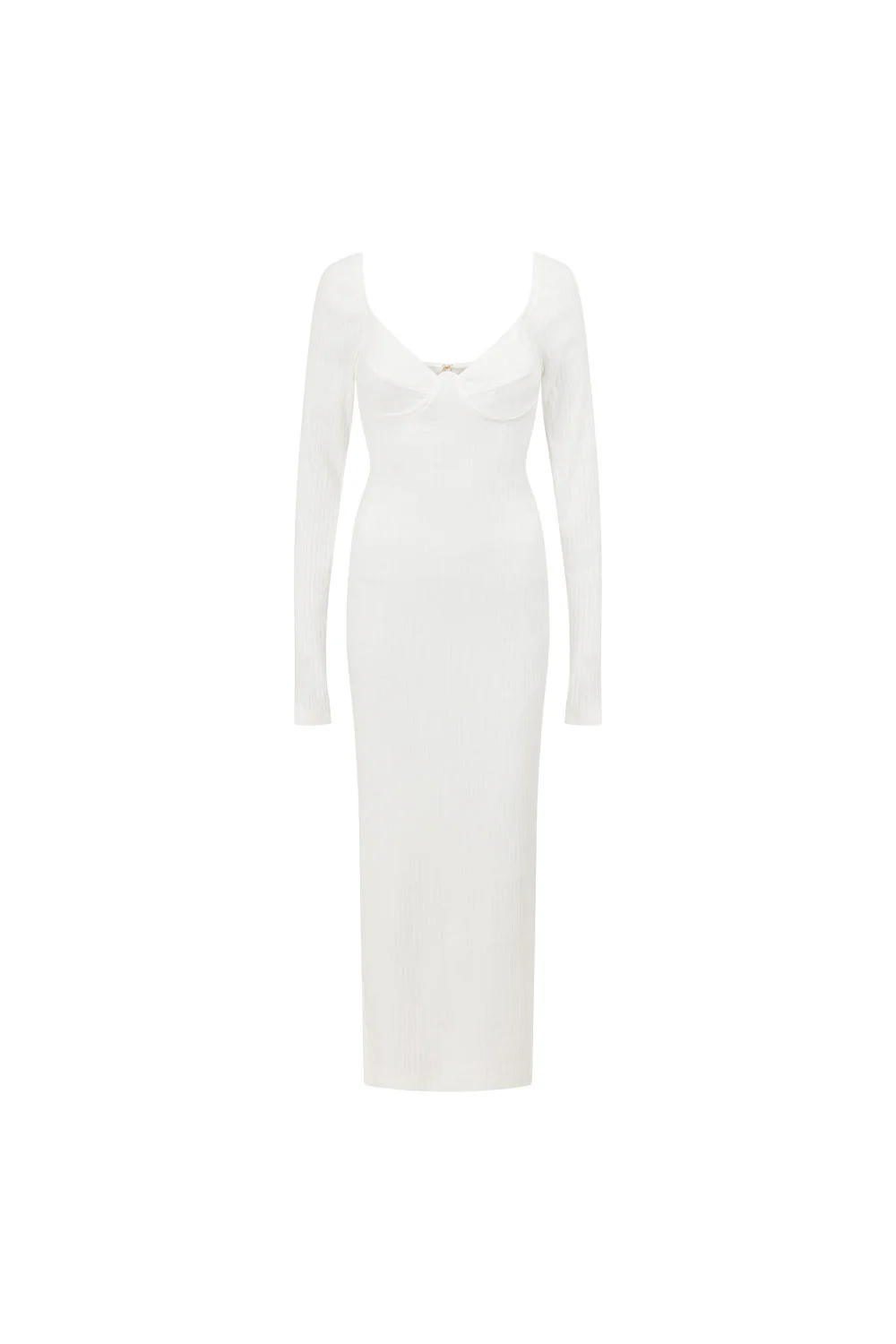 SAMPLE-Carmen Dress - White - Image 5