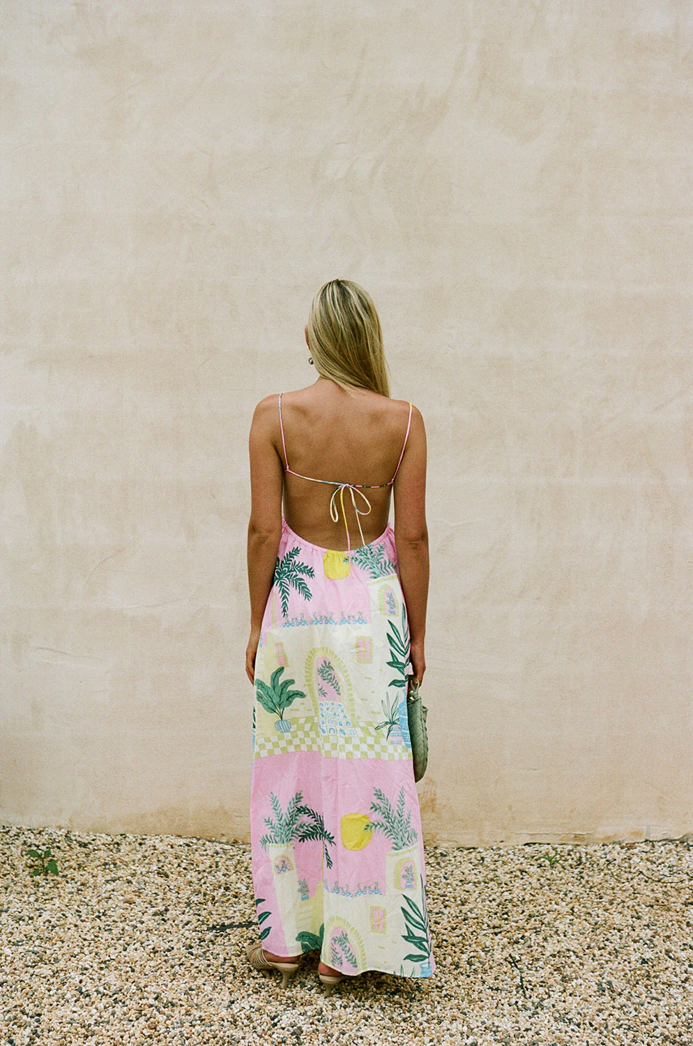 SAMPLE-Catie Dress - Vista Pink - Image 3