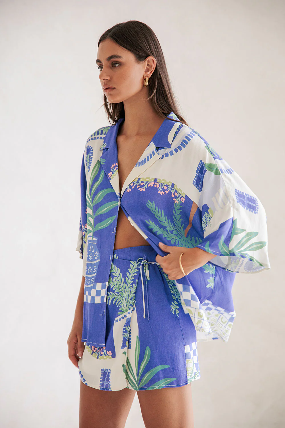 SAMPLE-Cheyna Skirt - Vista Blue - Image 2