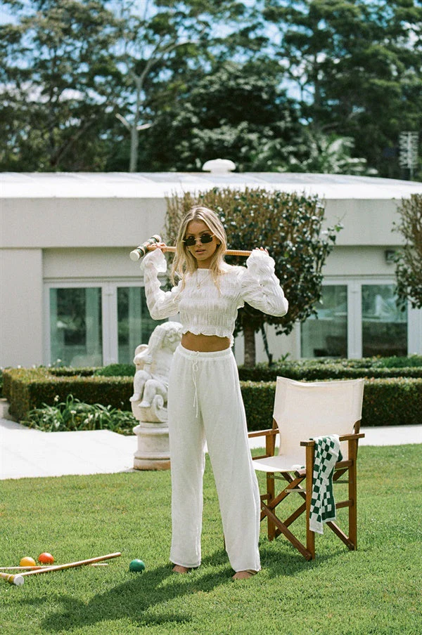 SAMPLE-Coconut Scrunch Top - Image 2