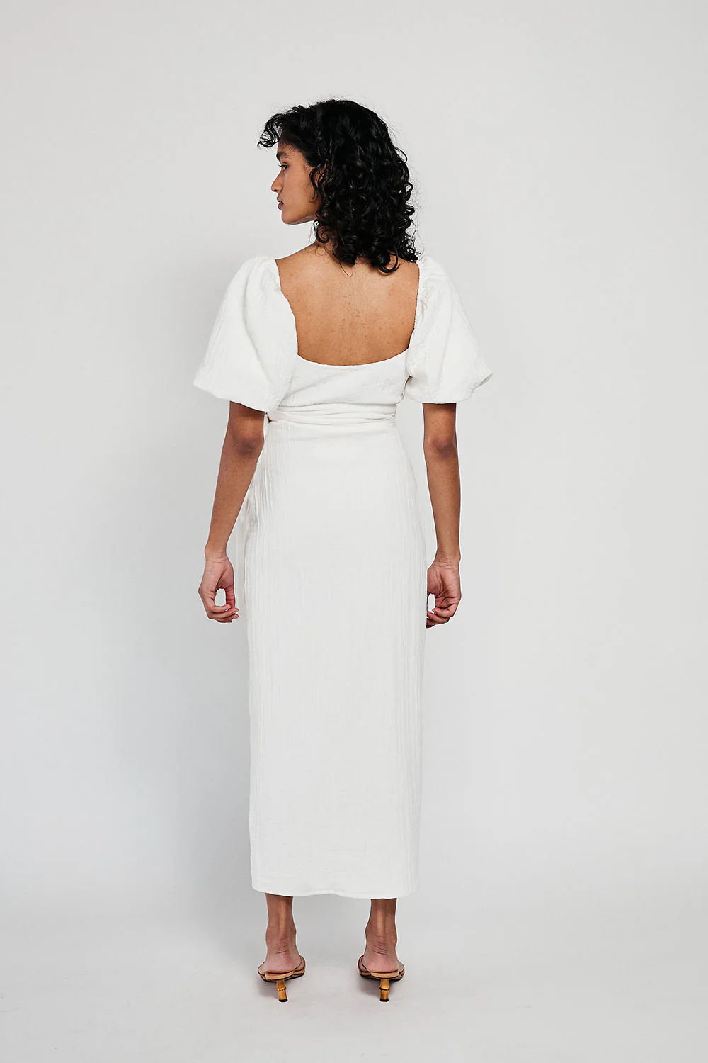 SAMPLE-Cora Wrap Dress - Image 7