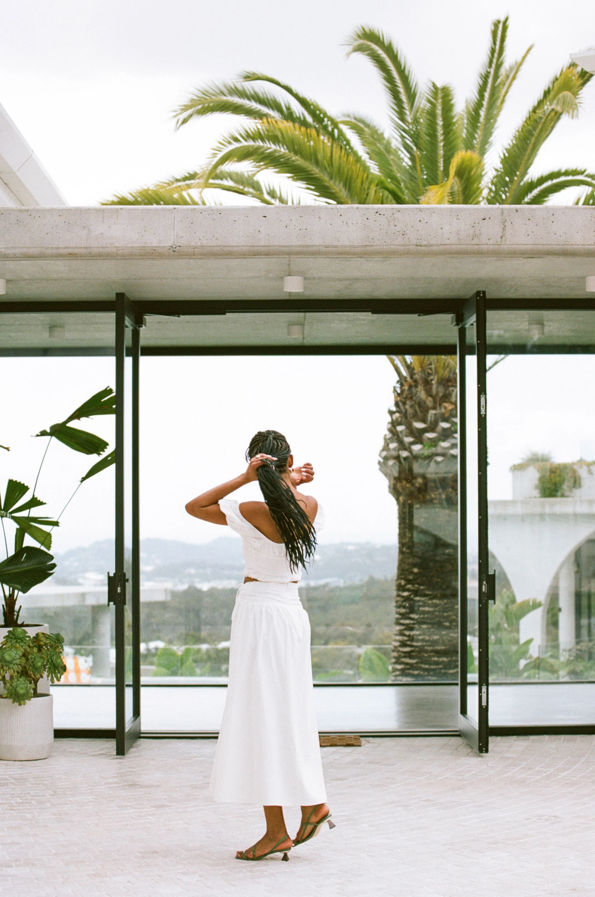 SAMPLE-Dahana Midi Skirt - Image 5