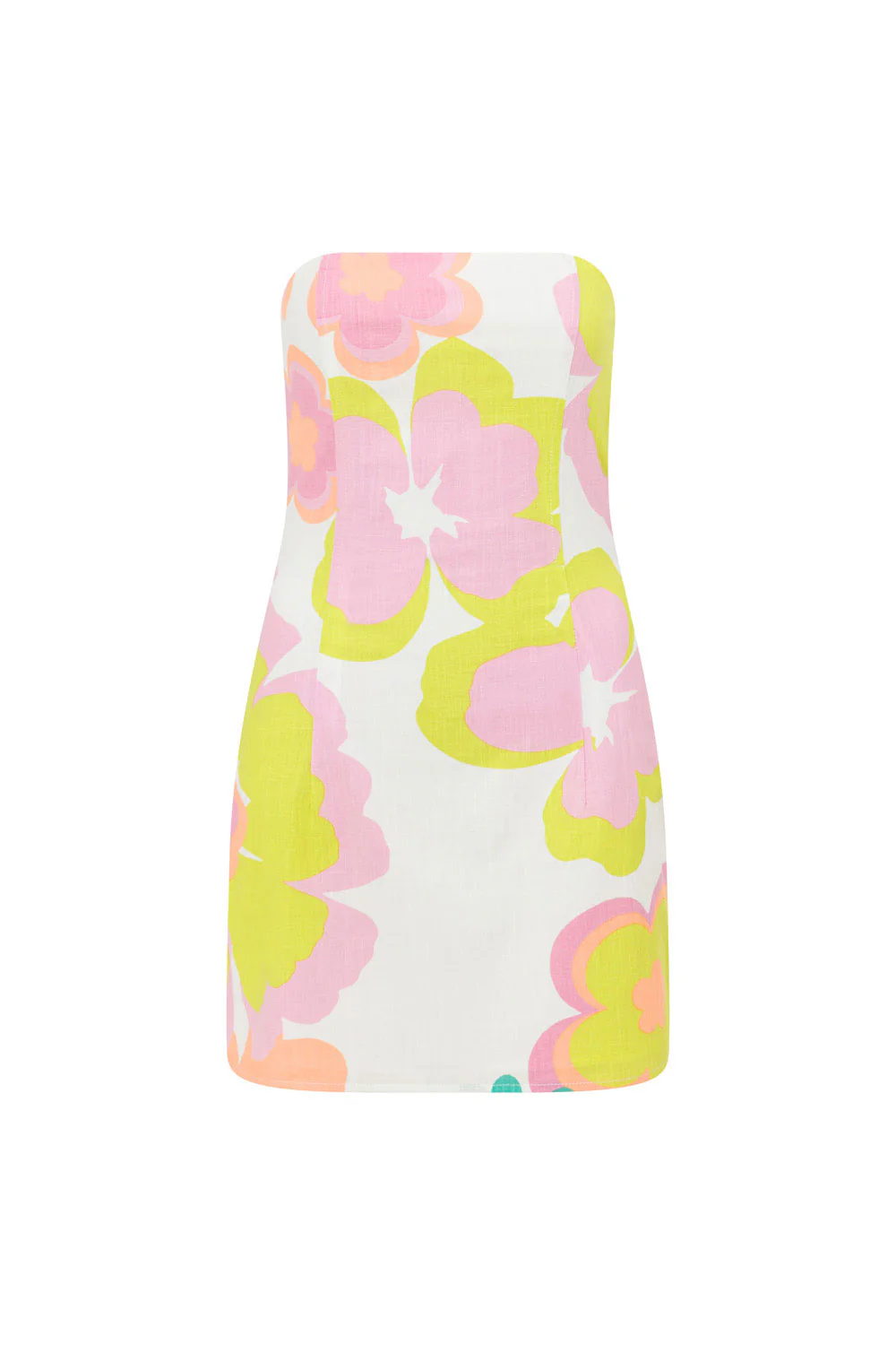 SAMPLE-Daintree Dress - Bubblegum Floral - Image 6