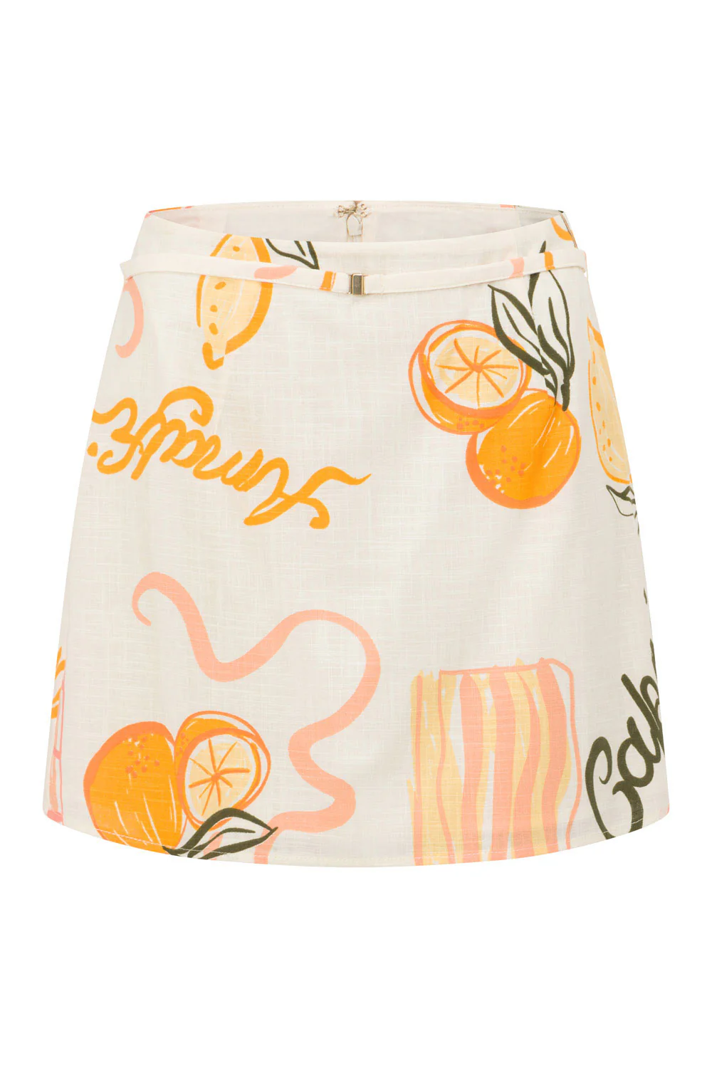 SAMPLE-Danica Skirt - Amalfi Aperol - Image 5