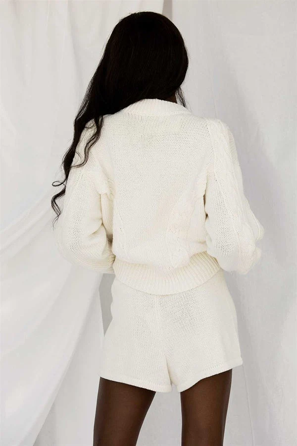 SAMPLE-Demi Knit Shorts - Image 8