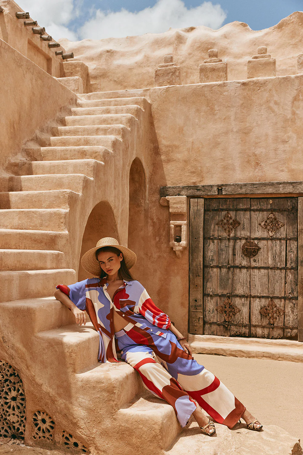 SAMPLE-Dia Top - Valley Red - Image 3