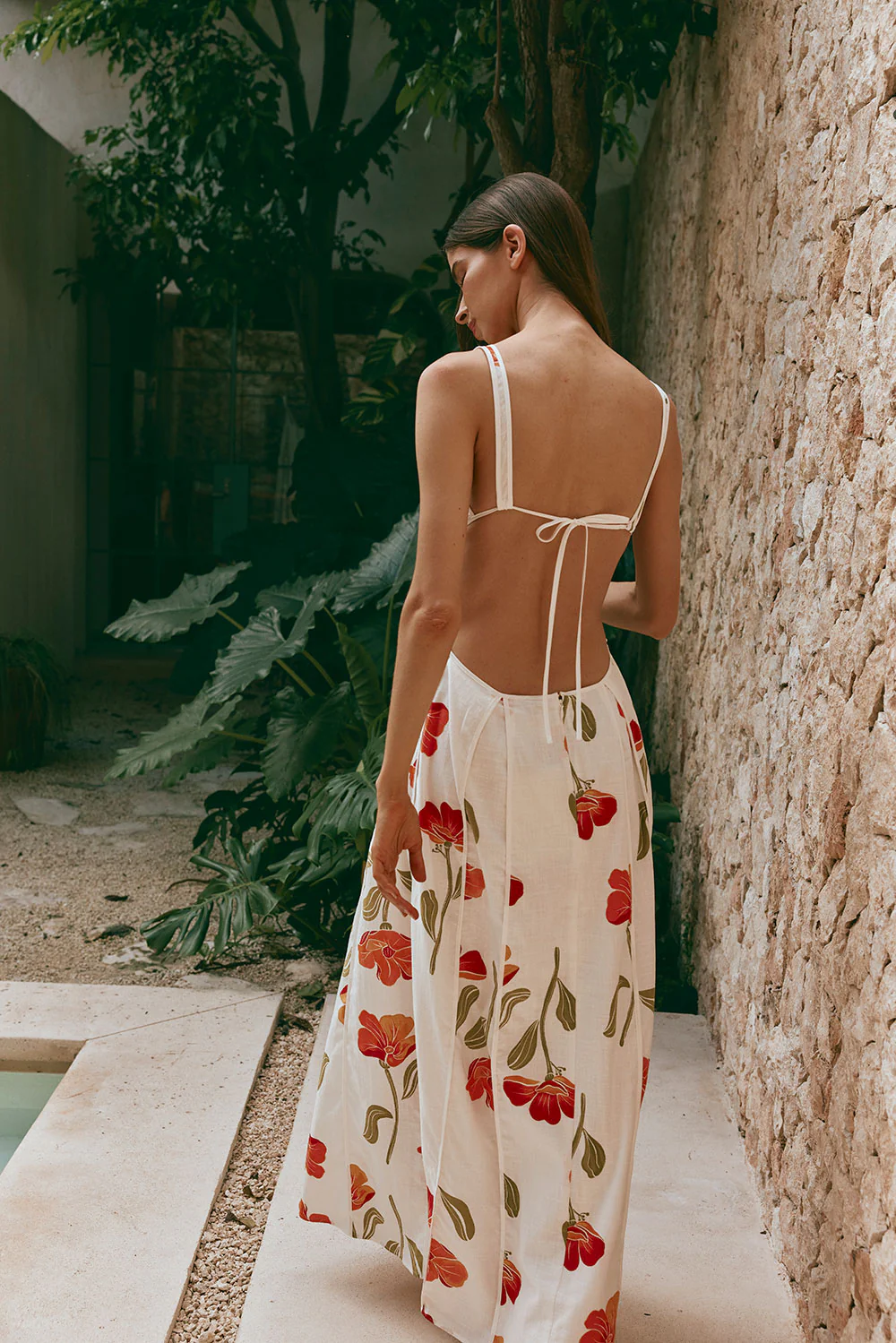 SAMPLE-Eliska Dress - Poppy - Image 2