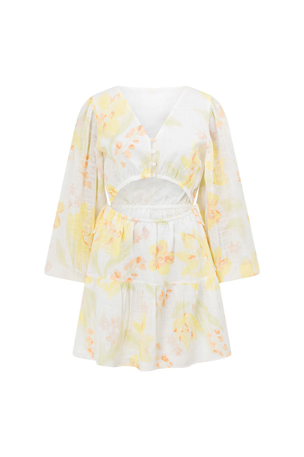 SAMPLE-Emmaline Dress - Lemon Bouquet - Image 6