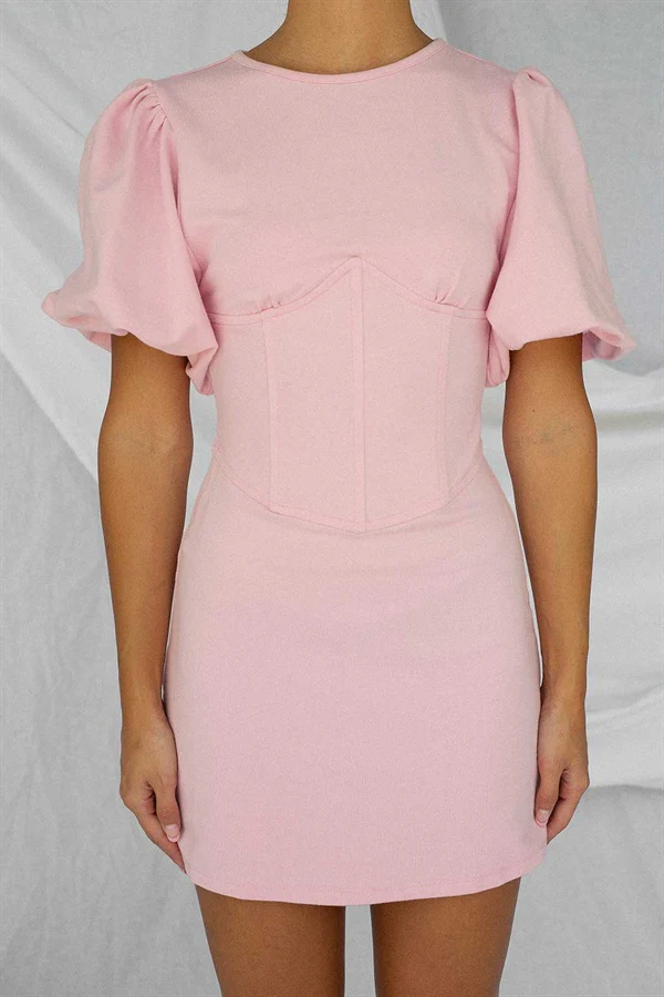 SAMPLE-Emme Corset Dress - Image 5