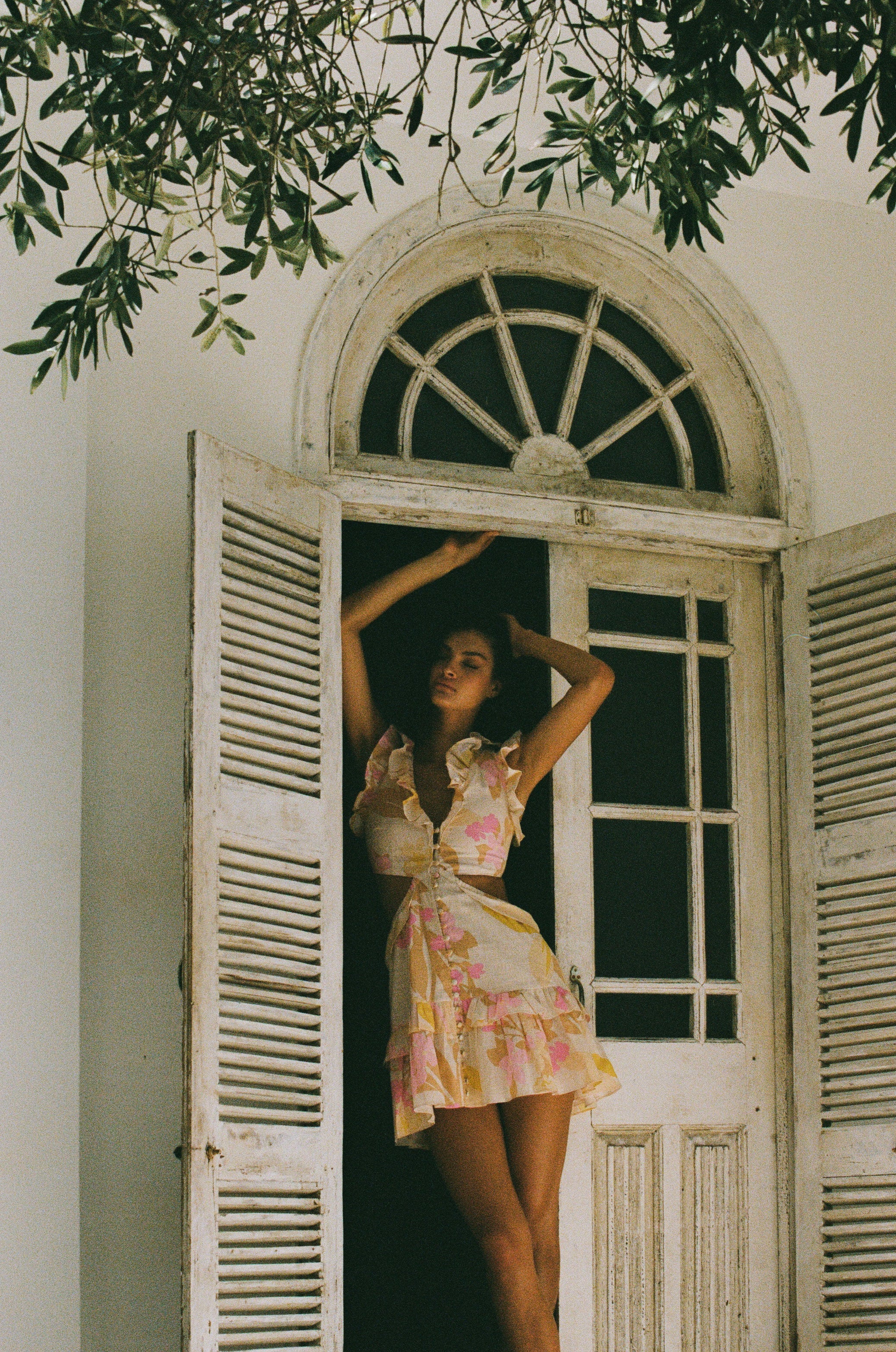 SAMPLE-Evaia Frill Dress - Image 4
