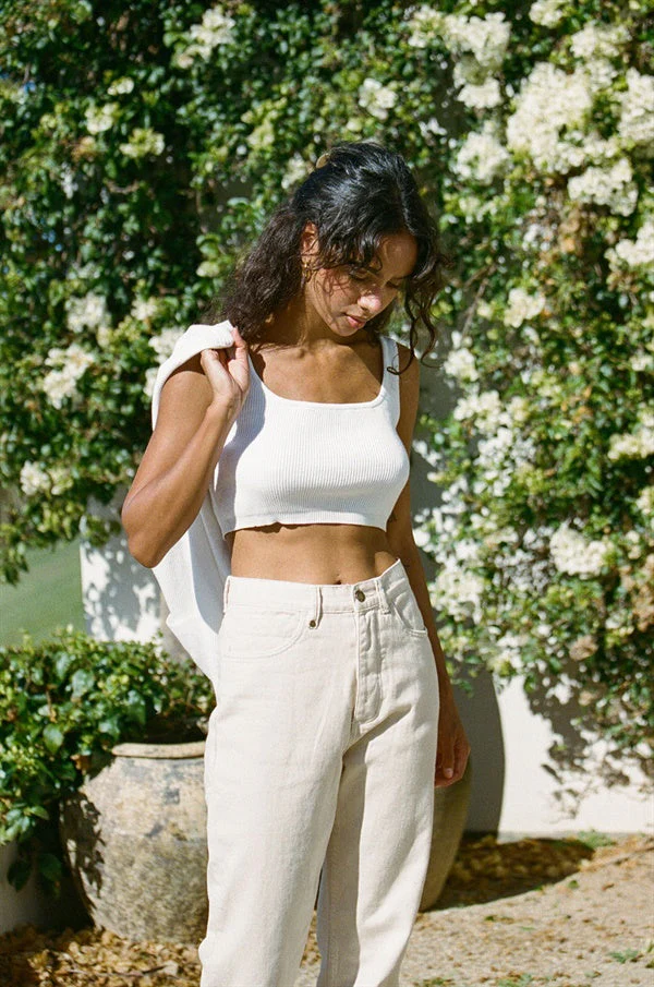 SAMPLE-Evalia Top - White - Image 4