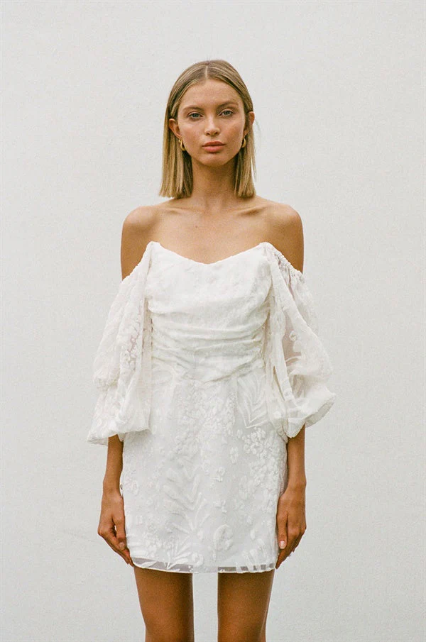SAMPLE-Favela Drape Dress - Image 11