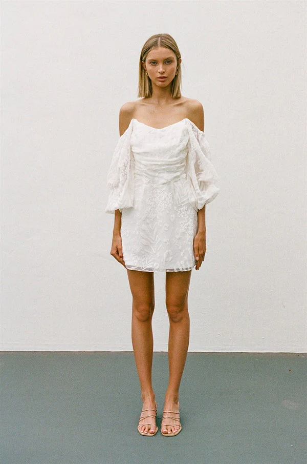 SAMPLE-Favela Drape Dress - Image 12