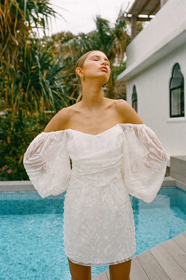 SAMPLE-Favela Drape Dress - Image 9