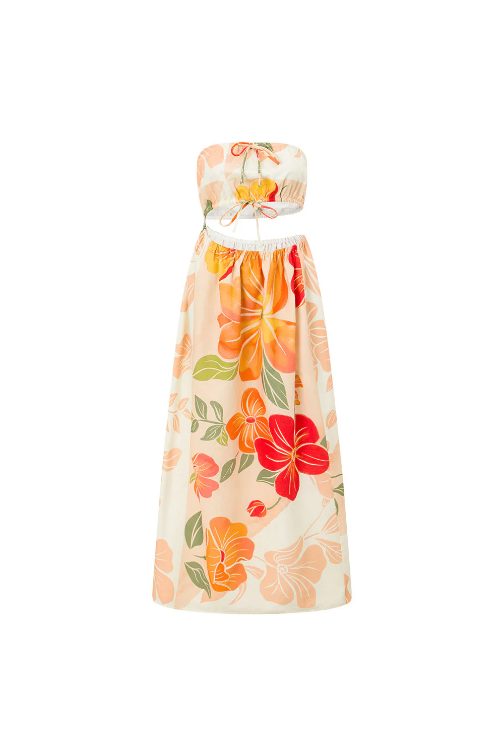 SAMPLE-Fei Dress - Petal Scarf - Image 7