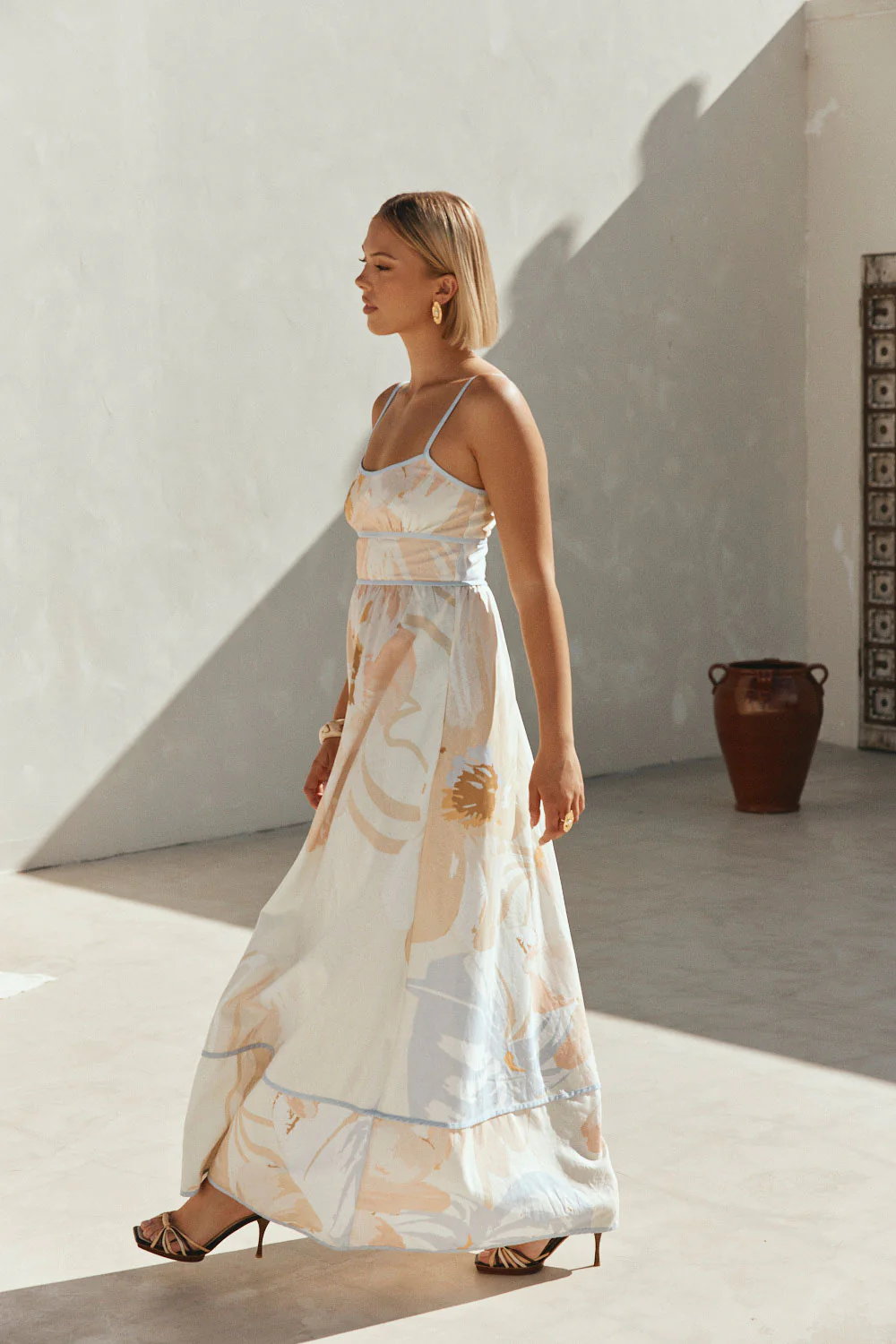 SAMPLE-Genevieve Dress - Vintage Bloom - Image 4
