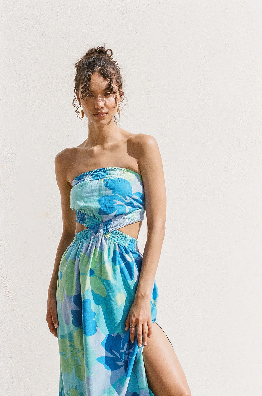 SAMPLE-Holland Midi Dress - Bold River - Image 4