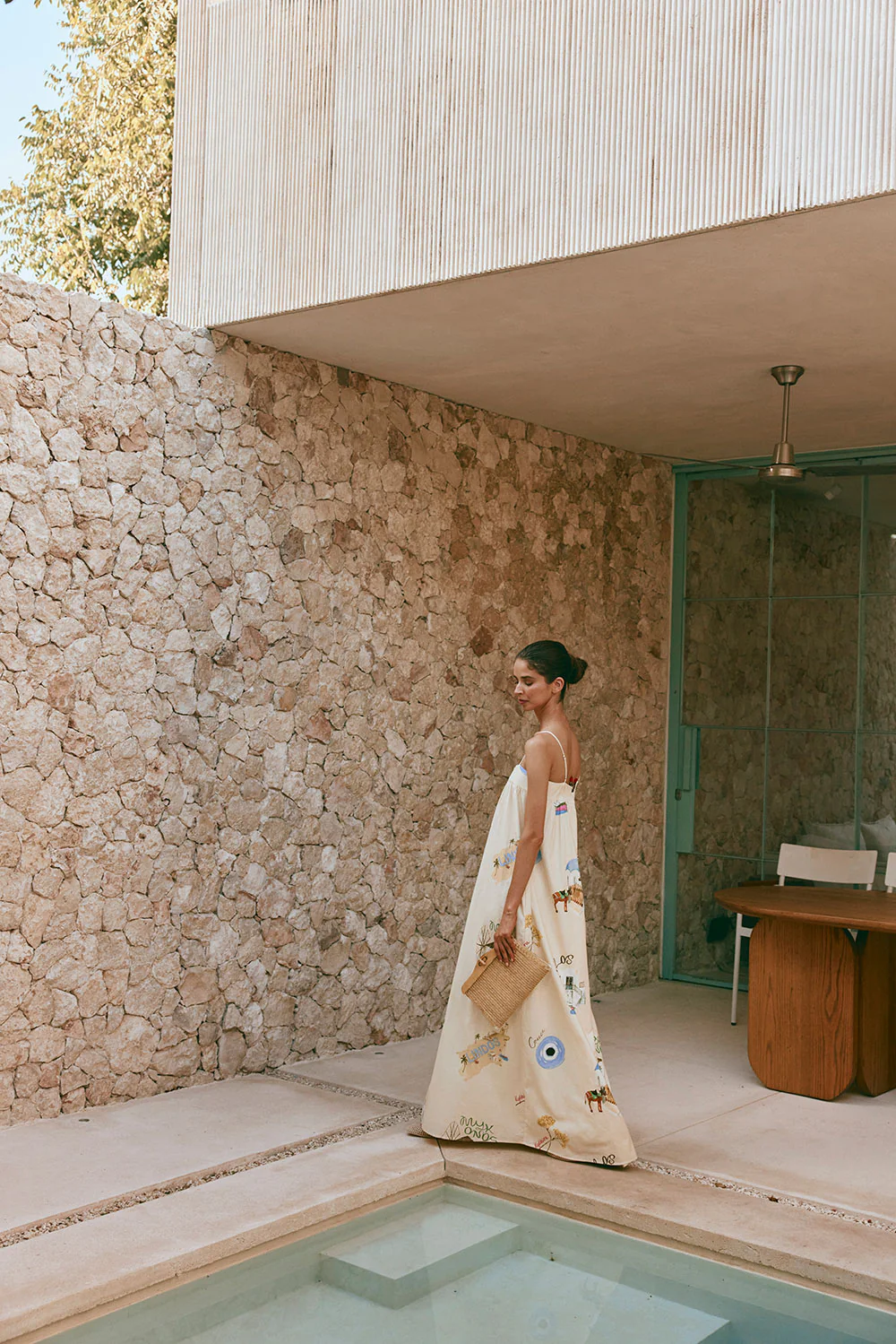 SAMPLE-Ida Dress - Isles Of Greece - Image 5