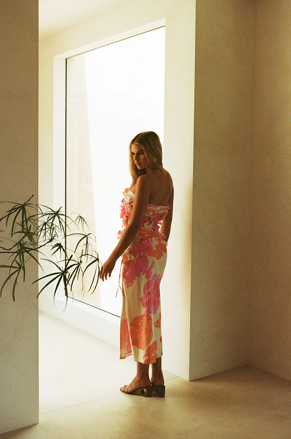 SAMPLE-Illaria Dress - Solstice Pink - Image 3