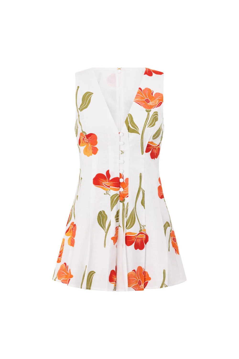 SAMPLE-Jade Playsuit - Poppy - Image 9