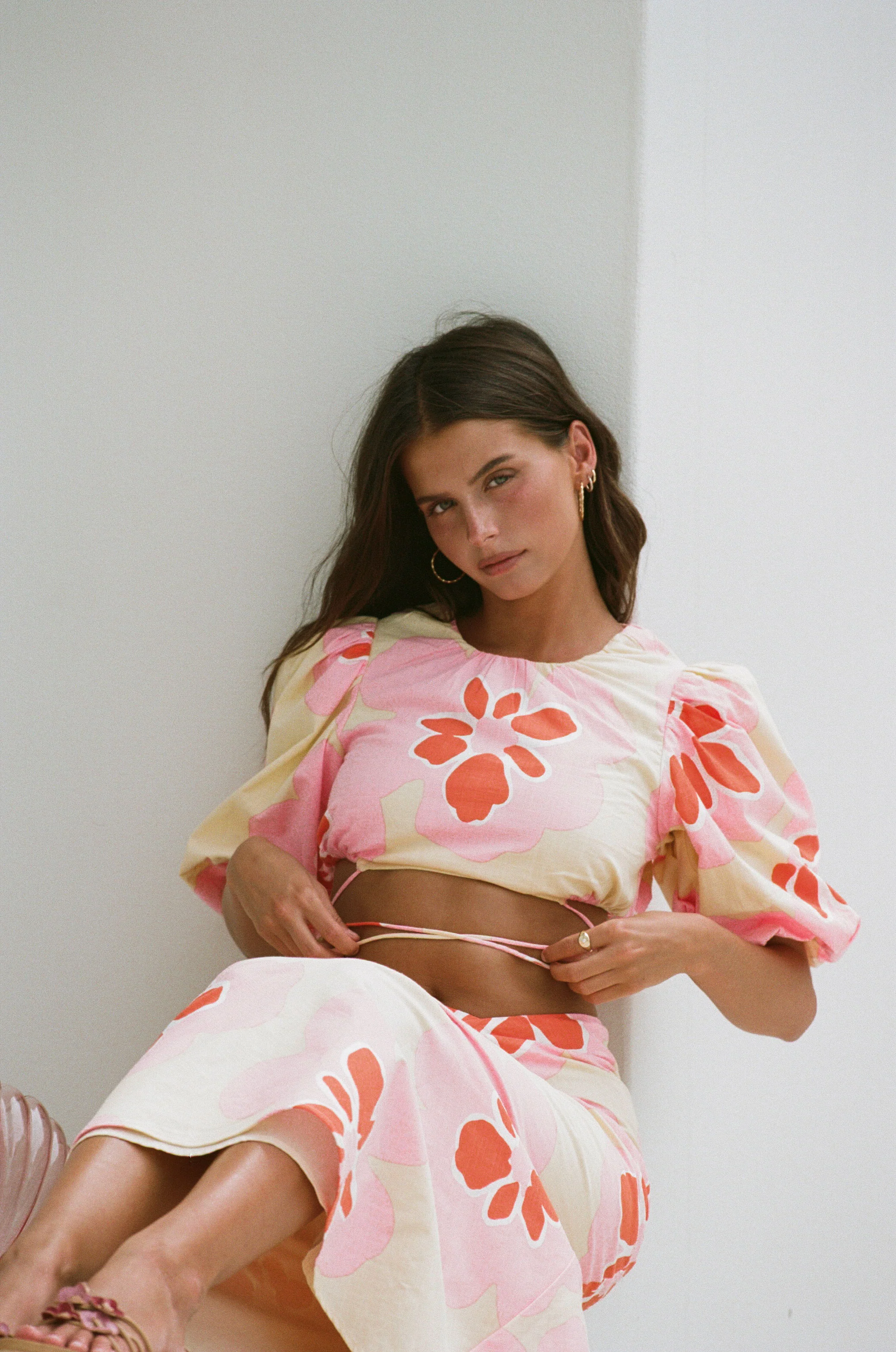 SAMPLE-Jaide Midi Skirt - Image 6