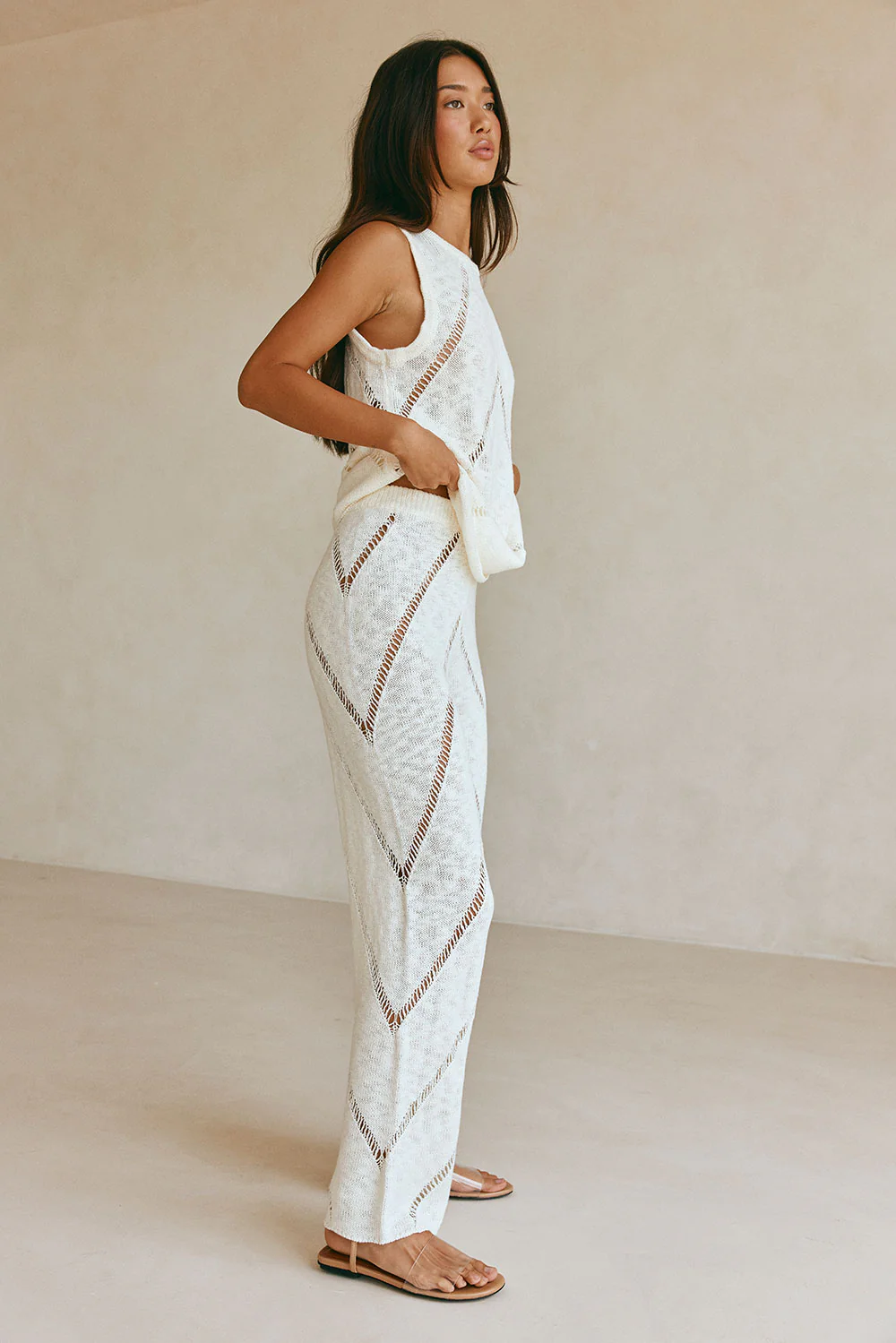 SAMPLE-Josiah Pants - Cream - Image 3