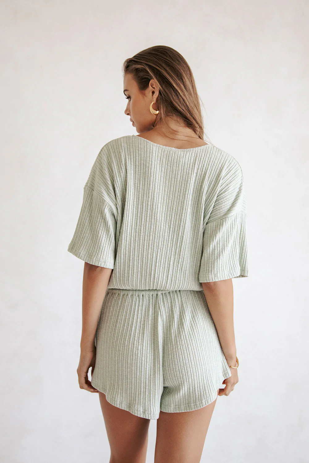 SAMPLE-Juniper Playsuit - Sage - Image 8