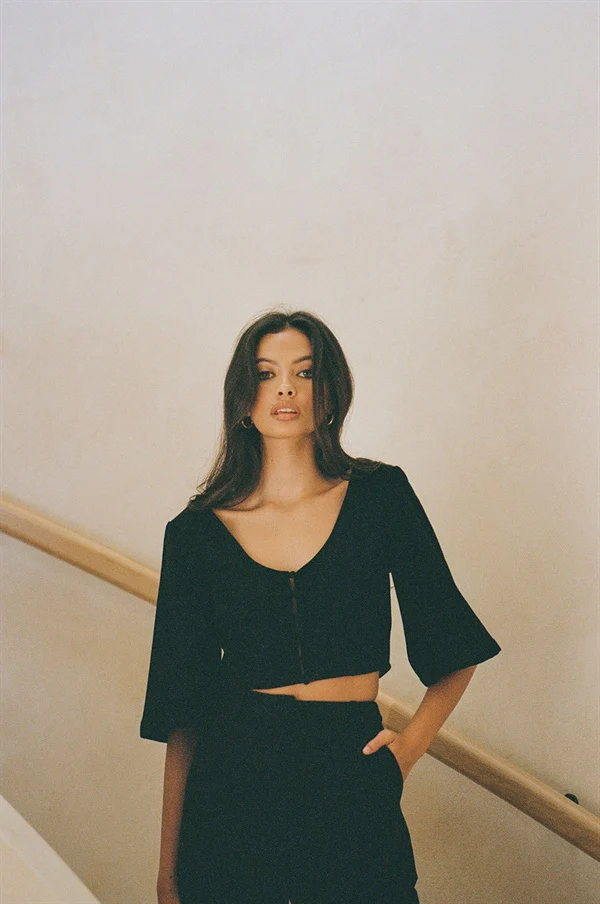 SAMPLE-Keely Pants - Black - Image 3