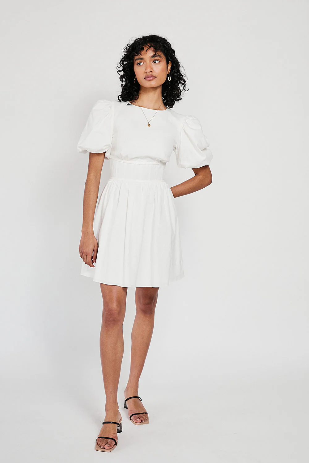 SAMPLE-Kento Puff Dress - Image 2