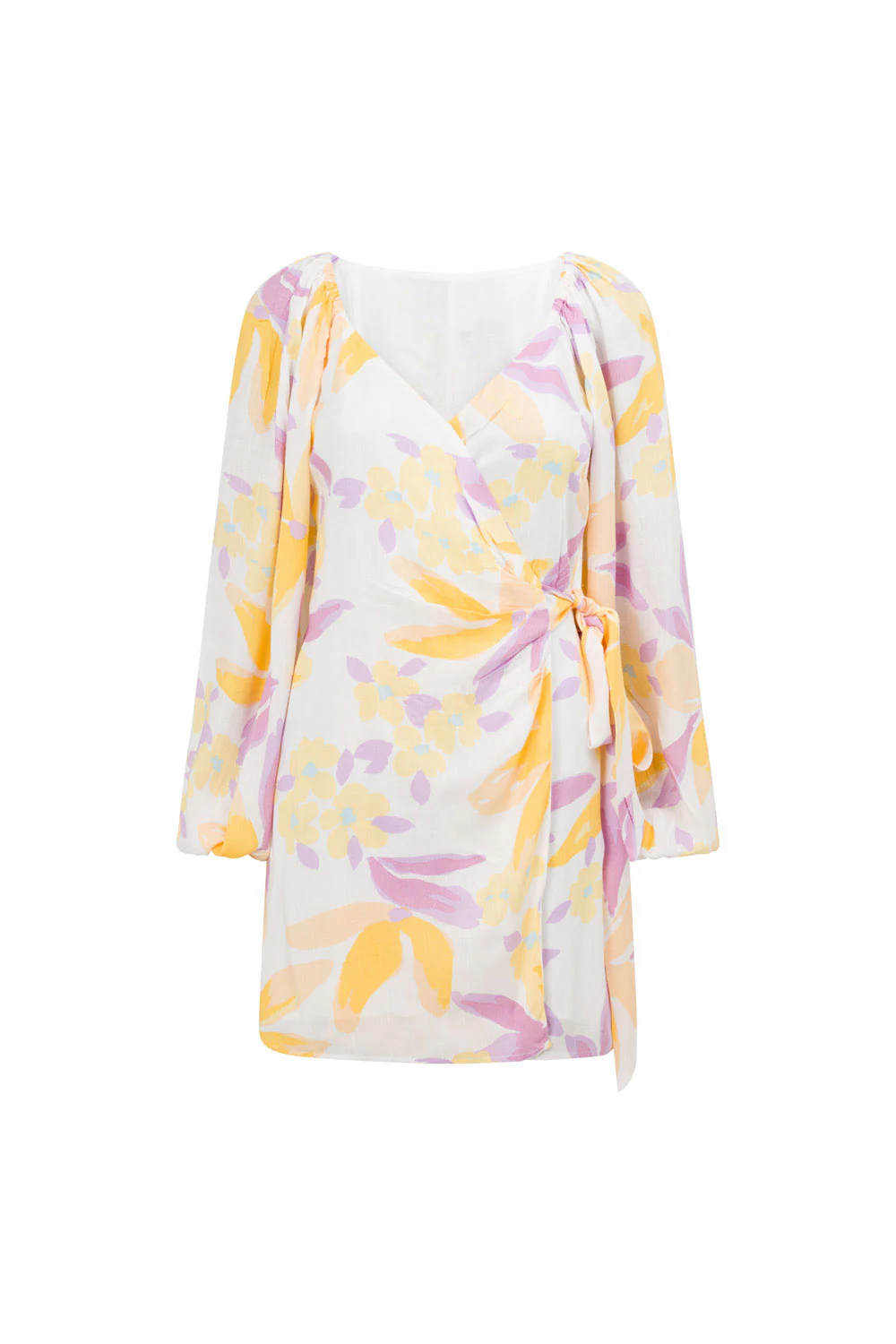 SAMPLE-Kona Wrap Dress - Paradise Floral - Image 7